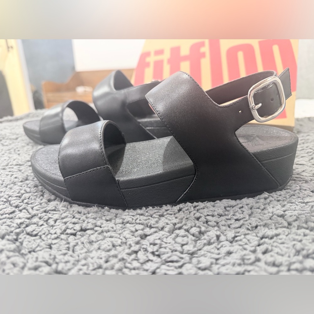 FitFlop Black Strappy Sandals
